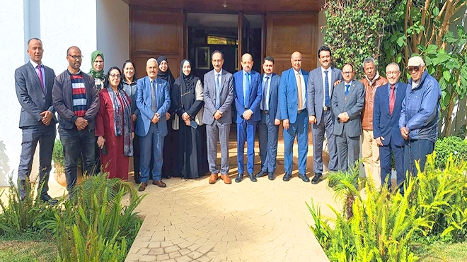 وزير الخارجية يزور مقر السفارة اليمنية بالرباط وزير الخارجية يزور مقر السفارة اليمنية بالرباط